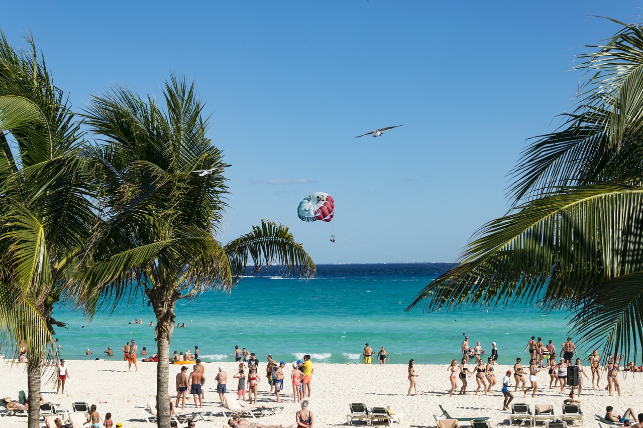 mexico cancun sun free photo