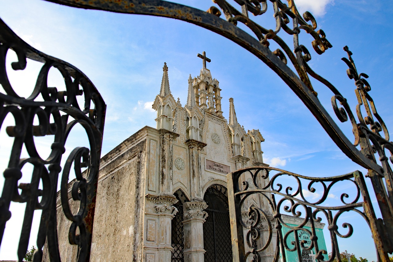 mexico  cemetery  cross free photo