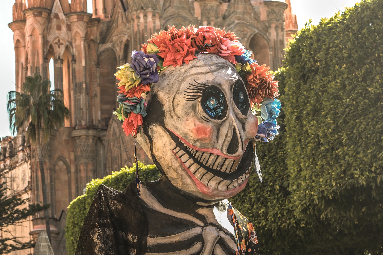 mexico  catrina  celebration free photo