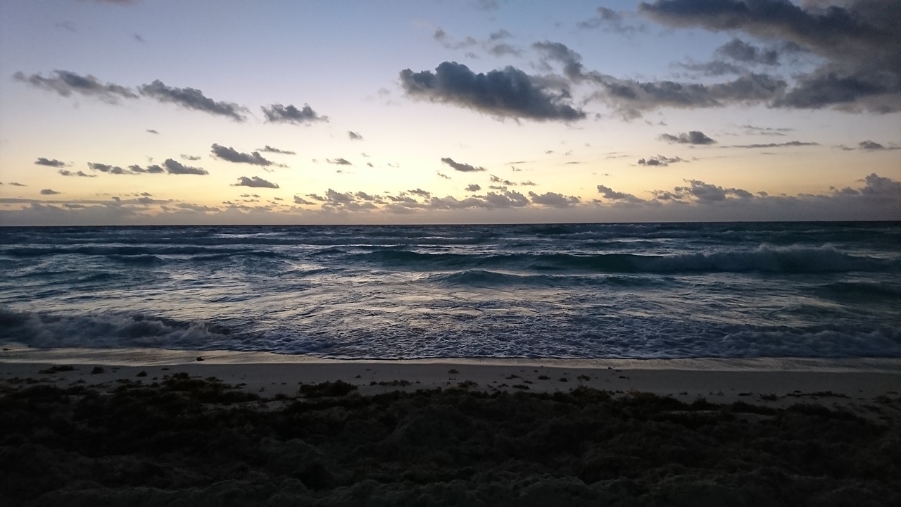 mexico  cancun  sunrise free photo