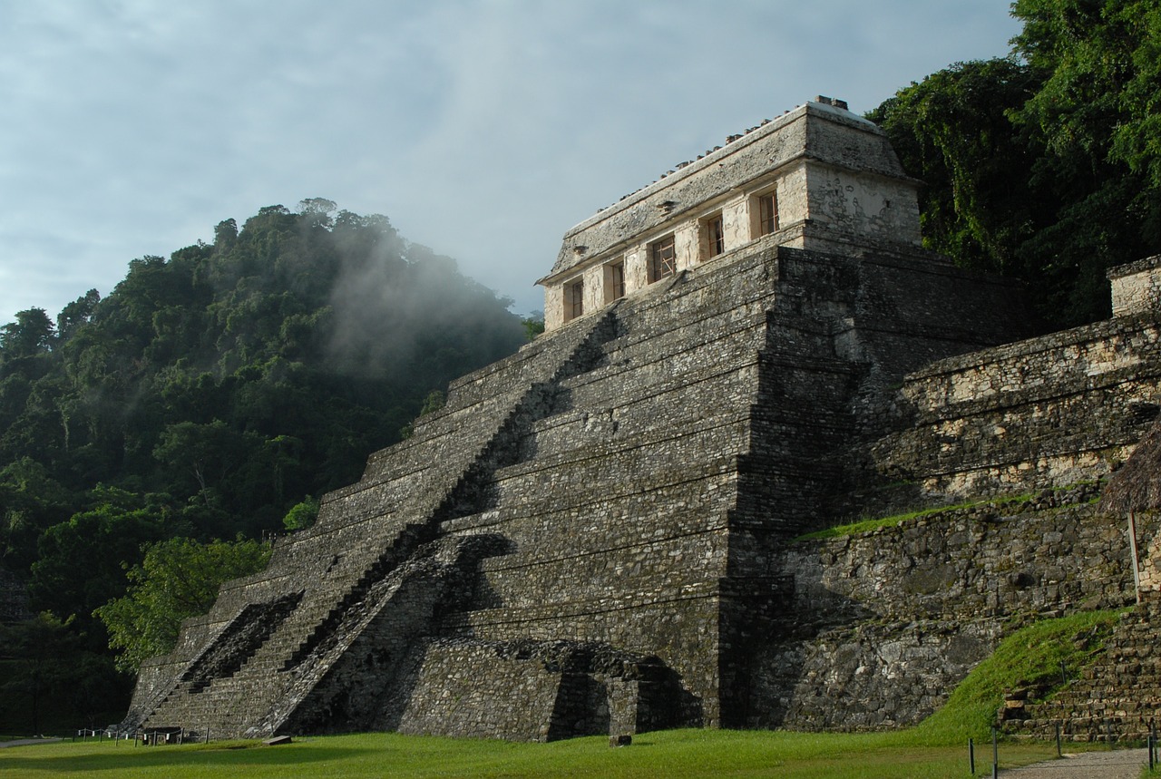 mexico ruin maya free photo