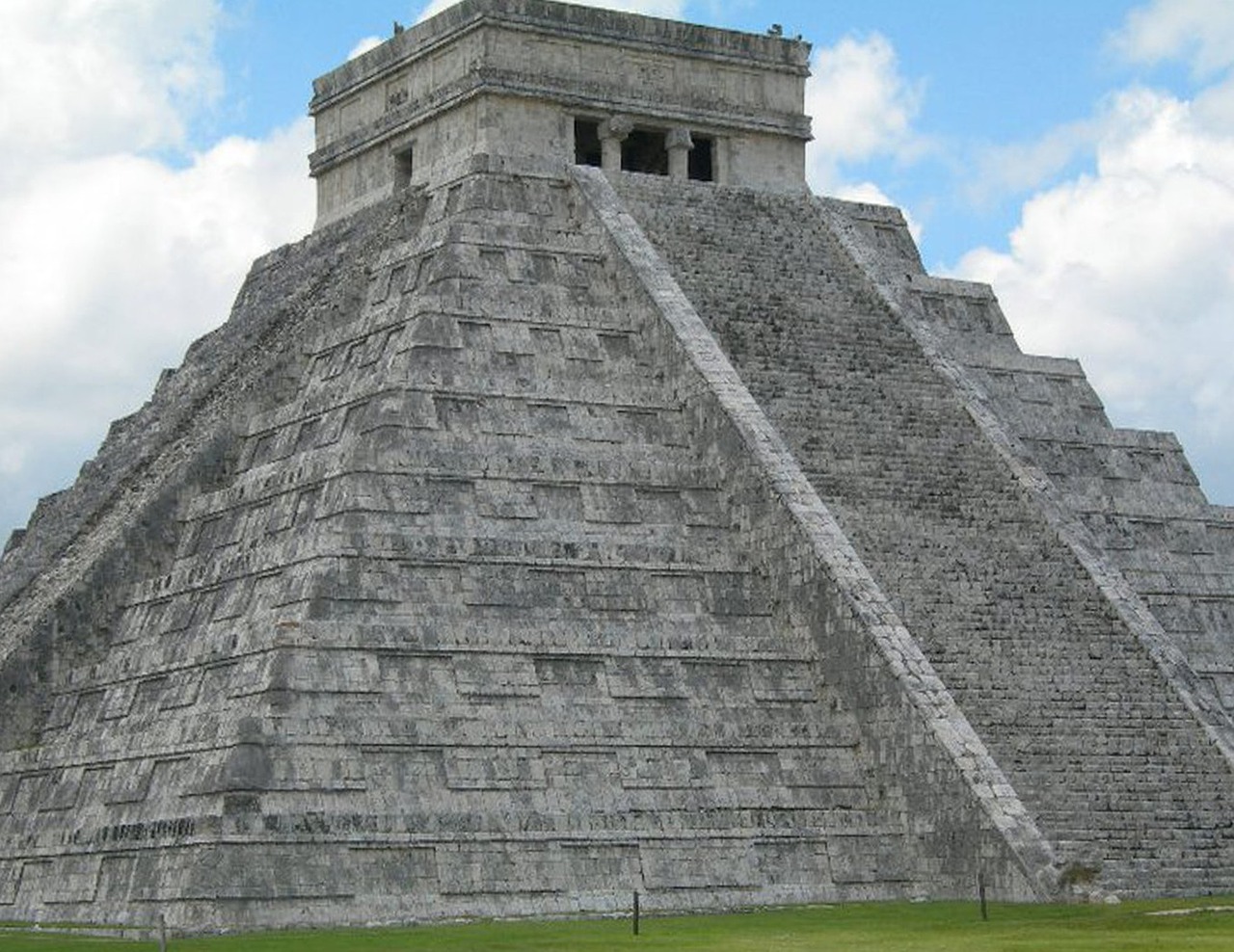 mexico pyramid art free photo