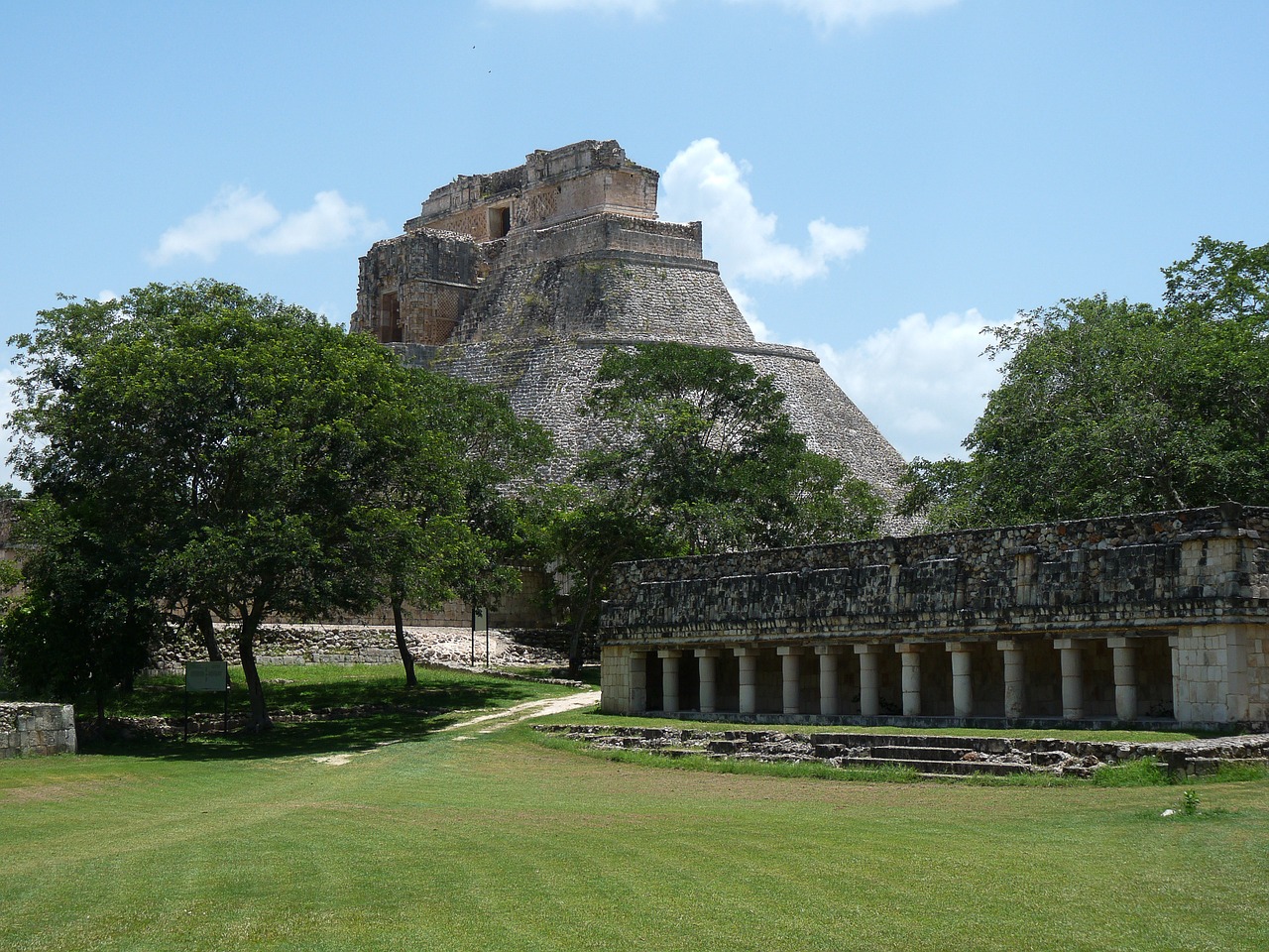 mexico maya ruins free photo