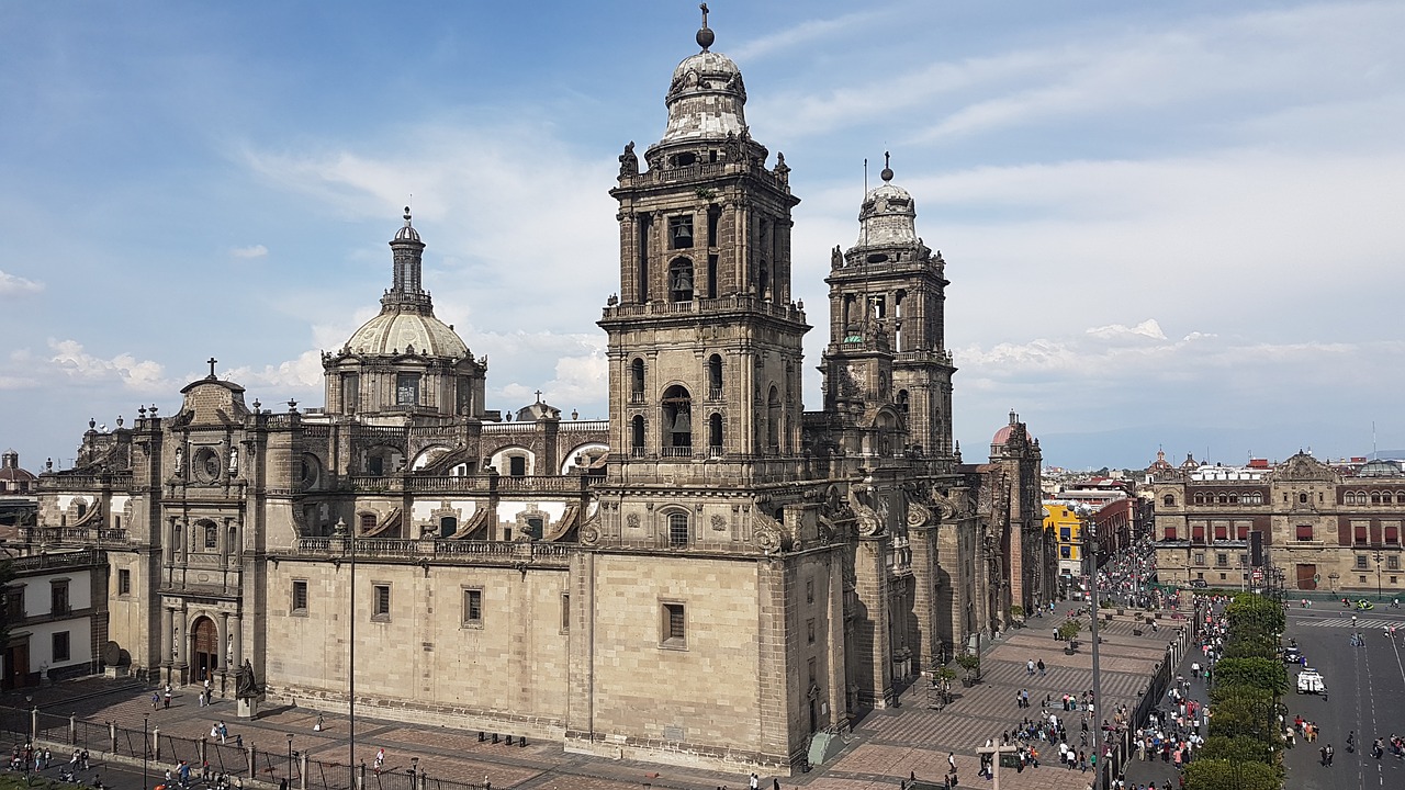 mexico cathedral cathedral church free photo