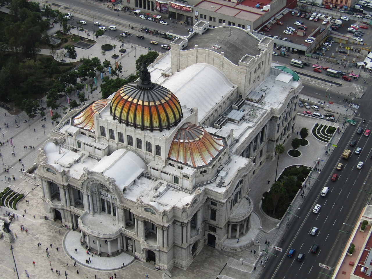 mexico city fine arts city free photo