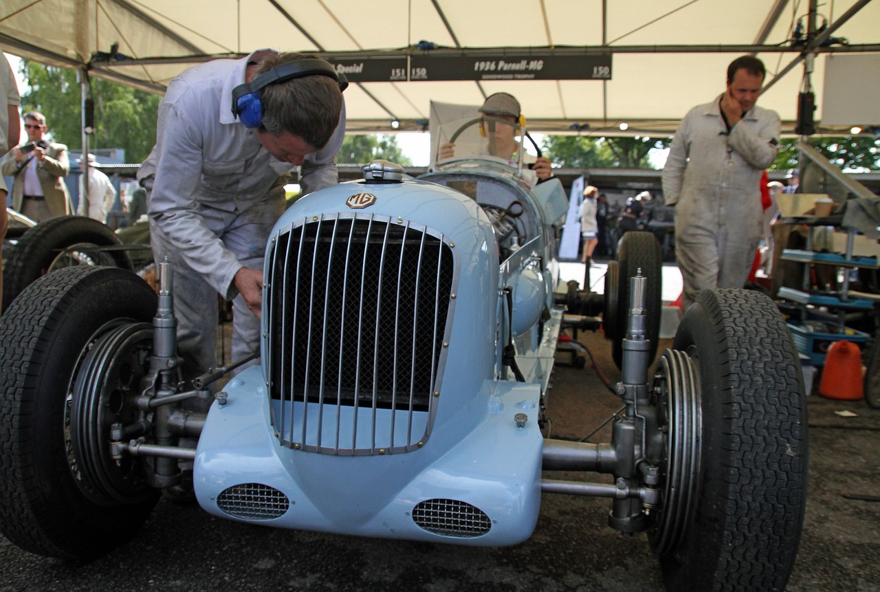 mg car goodwood festival free photo