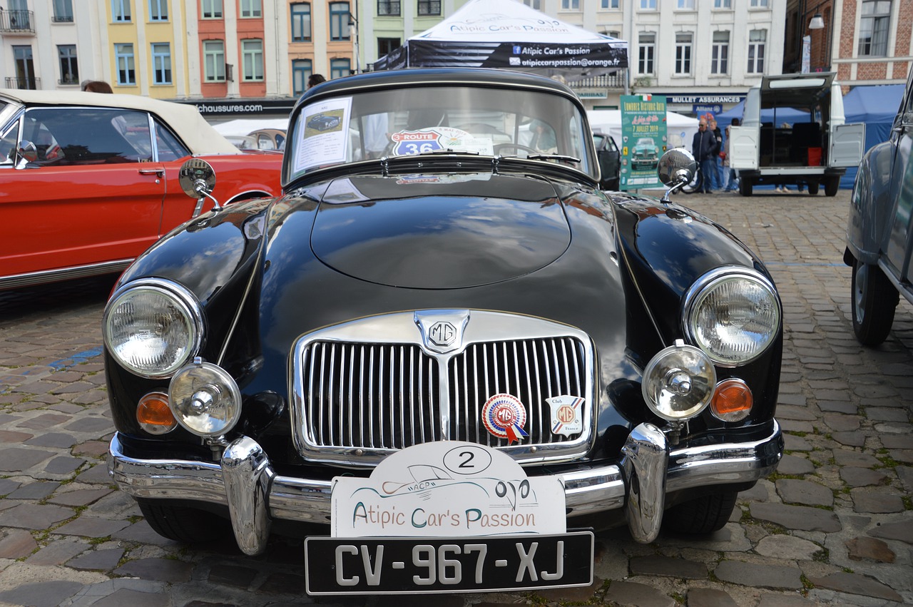 mg  mga  car free photo