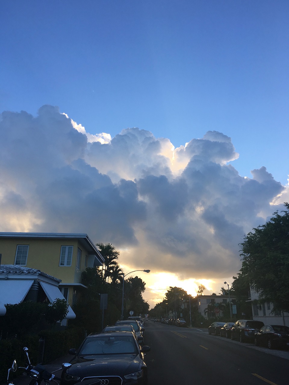 miami cloud morning free photo