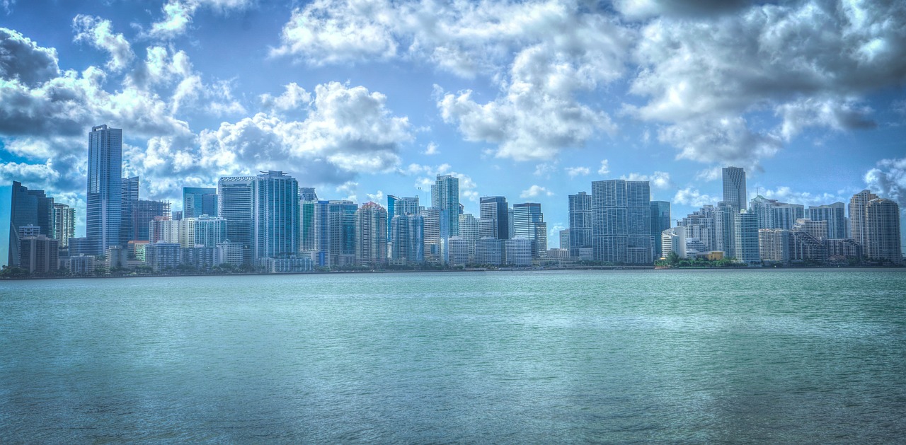 miami florida cityscape free photo