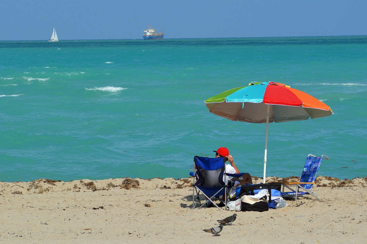 miami beach florida beach free photo