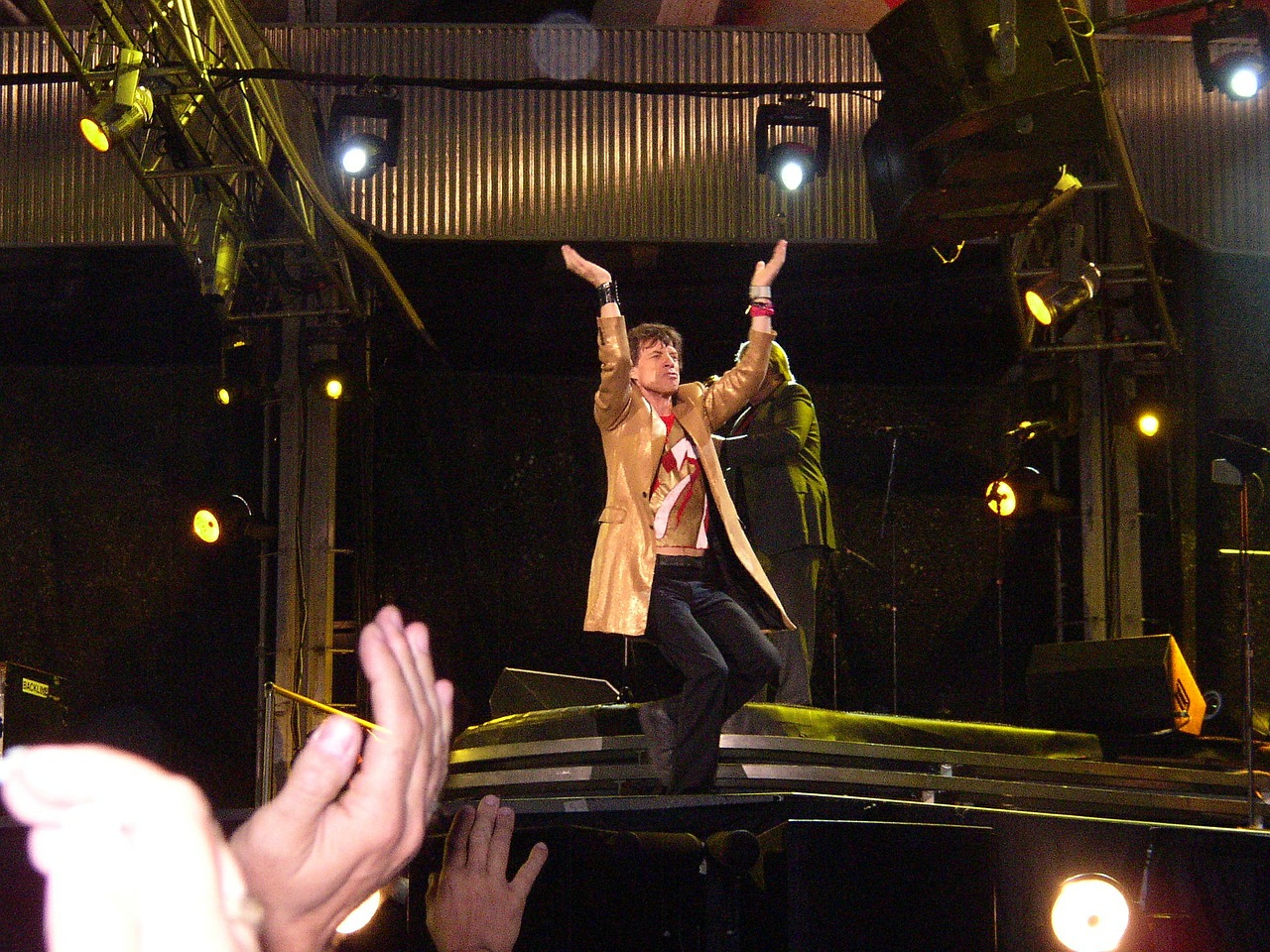 mick jagger rolling stones concert free photo
