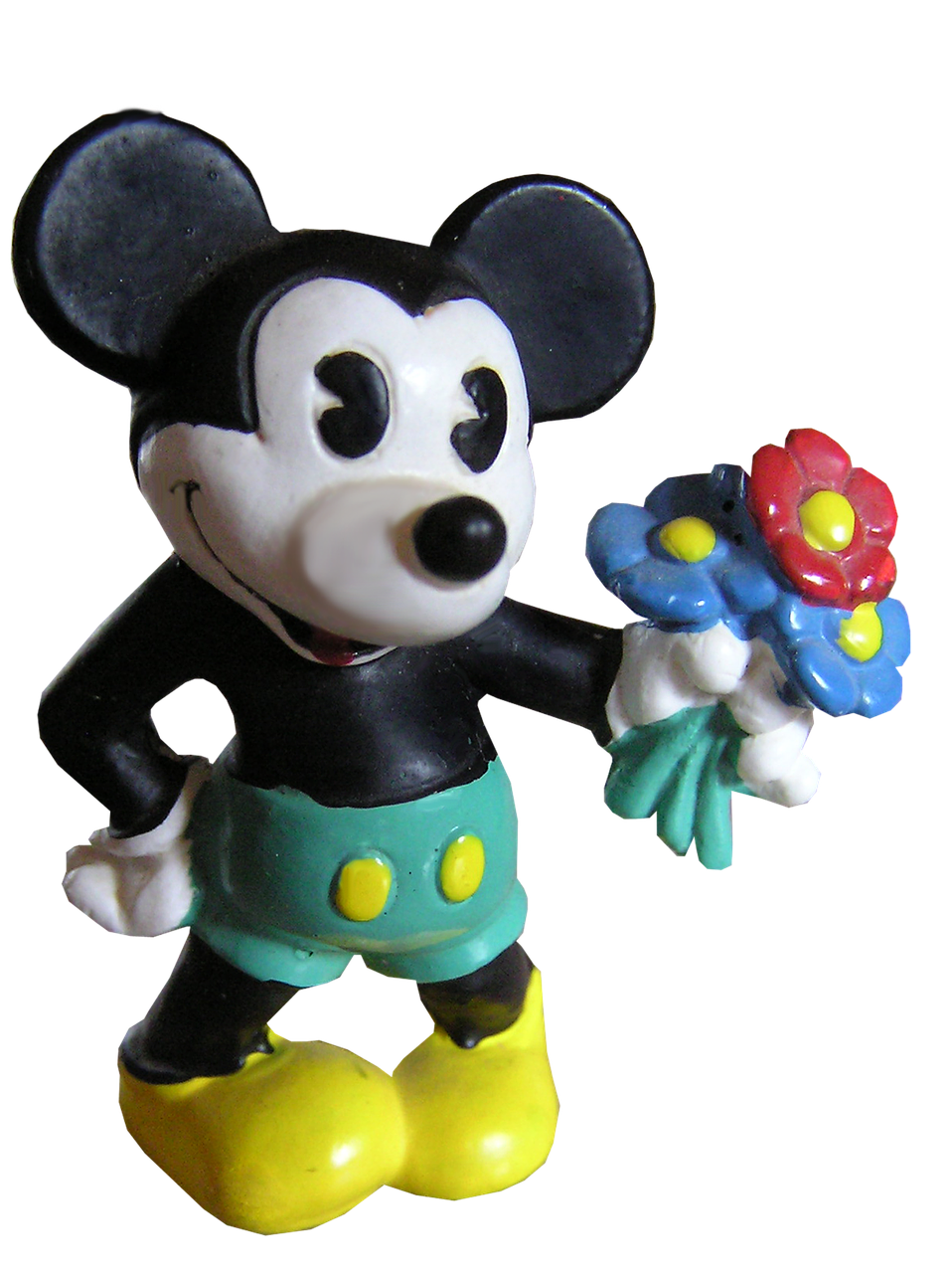 mickey mouse flowers free photo
