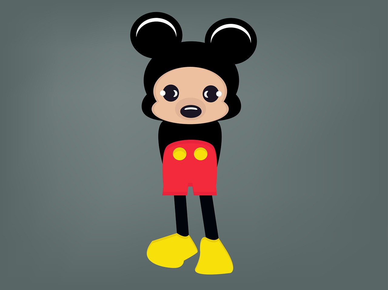 mickey mouse  cartoon  disney free photo
