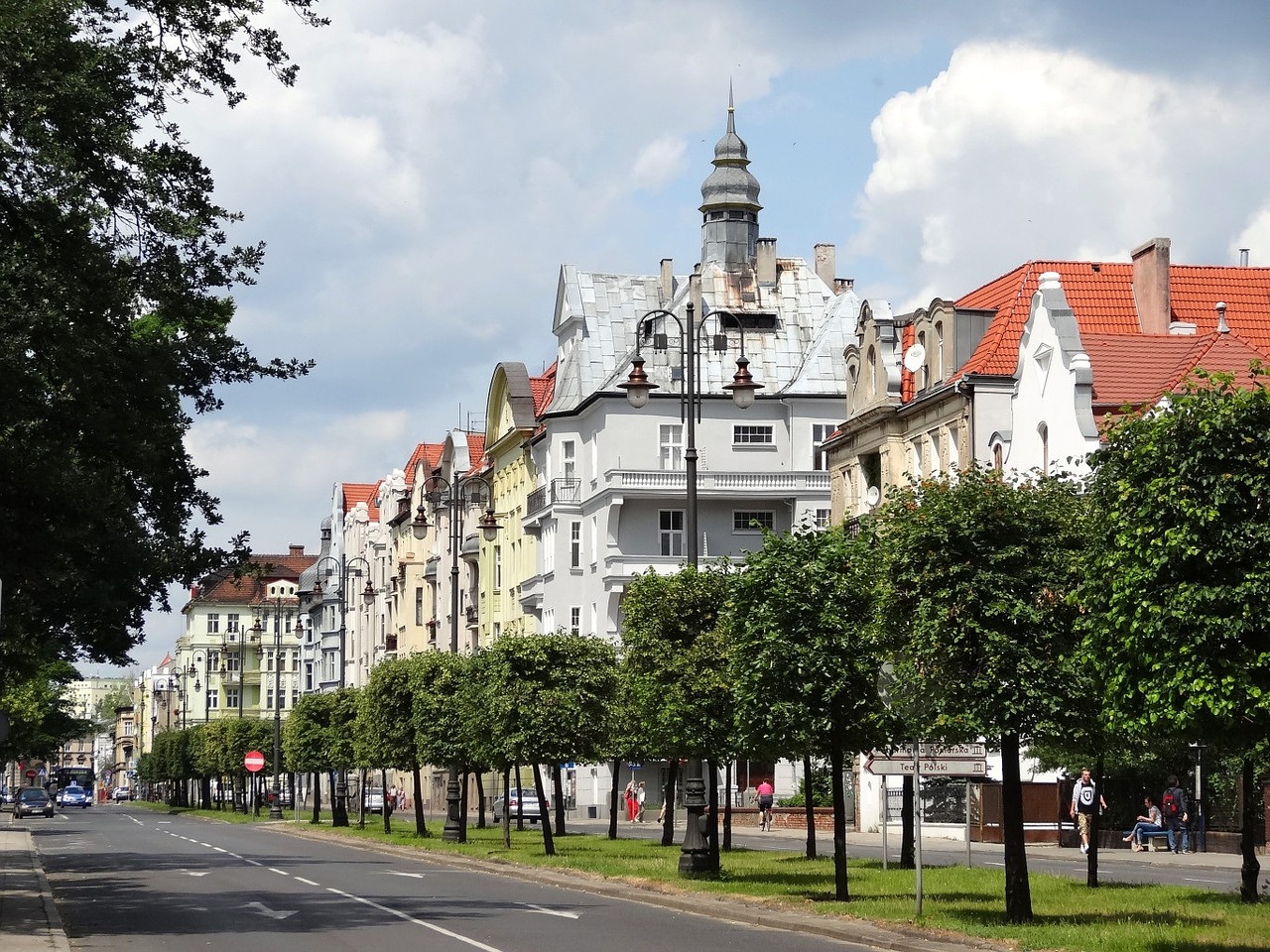 mickiewicza street bydgoszcz building free photo