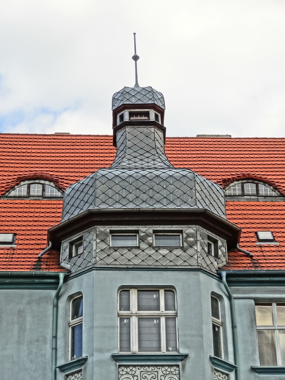 mickiewicza street bydgoszcz turret free photo