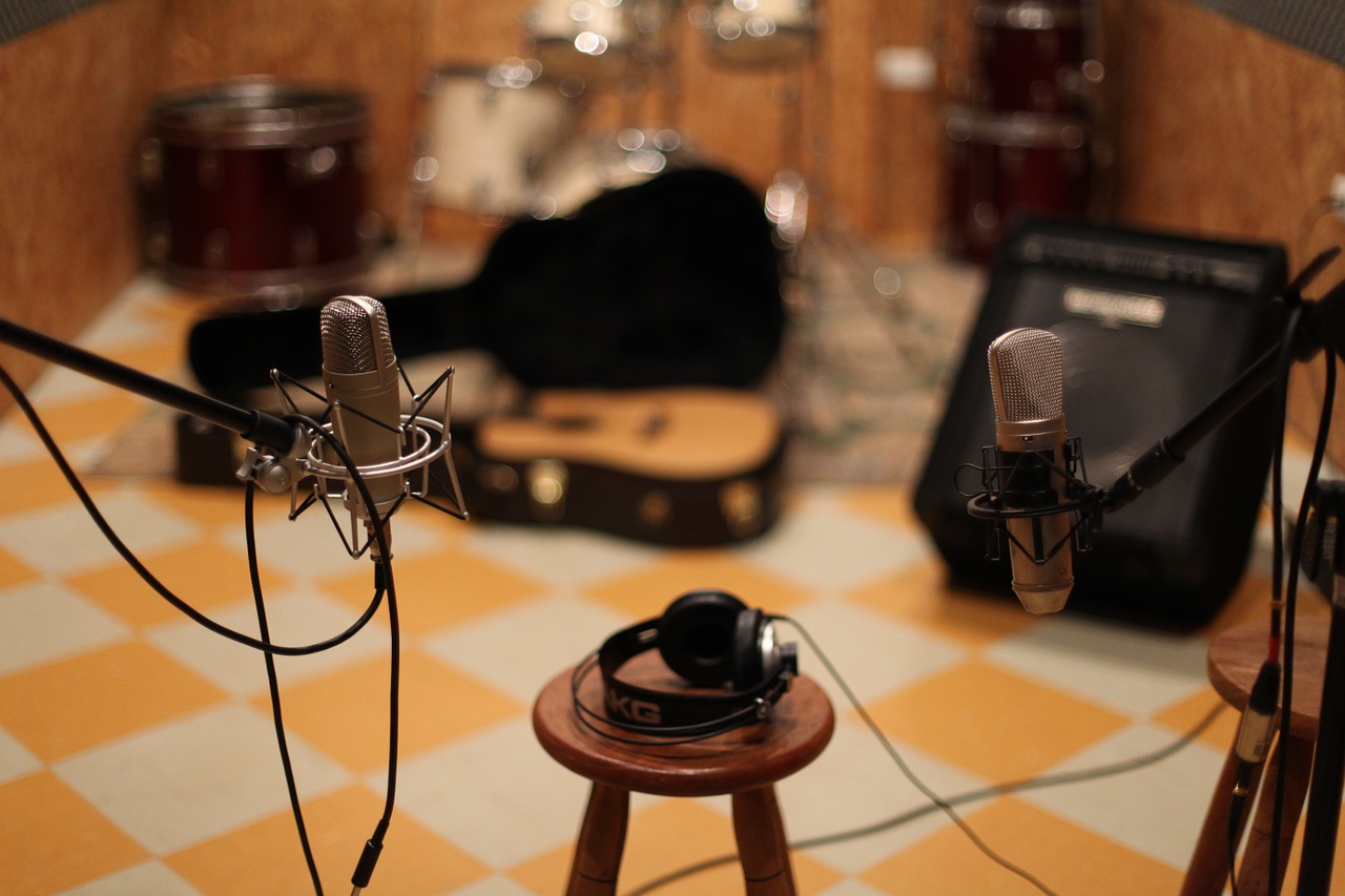 microphone music studio free photo