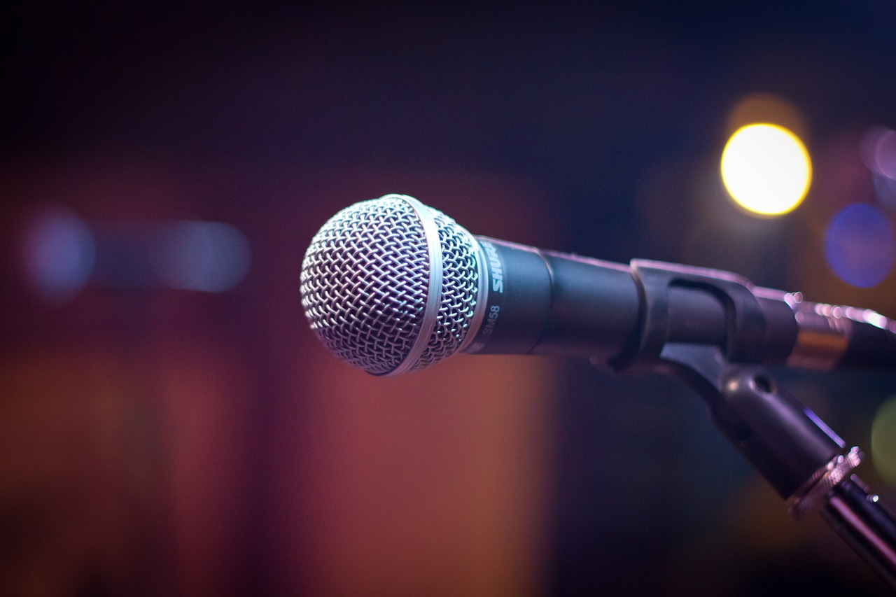 microphone sound music free photo