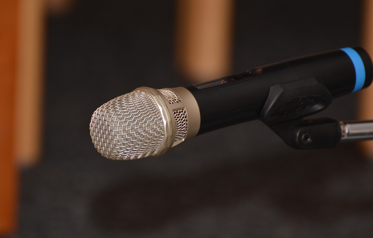 microphone micro technology free photo