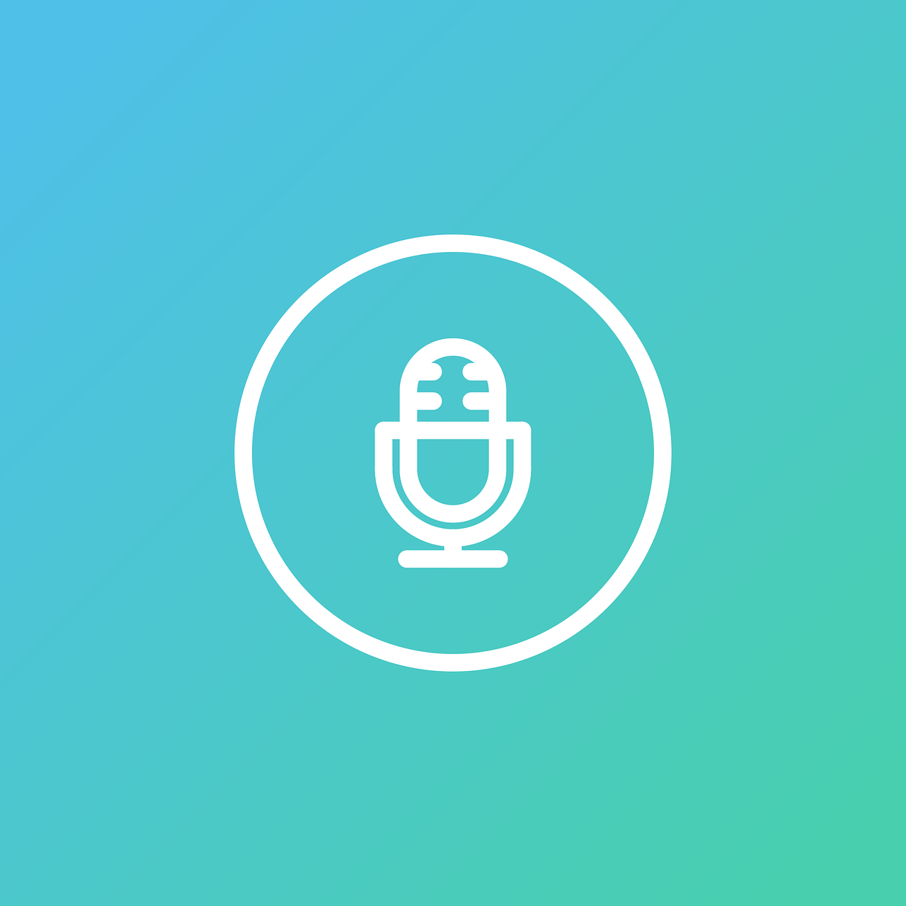 microphone icon player free photo
