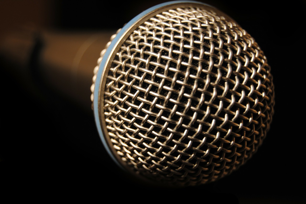 microphone record speak free photo