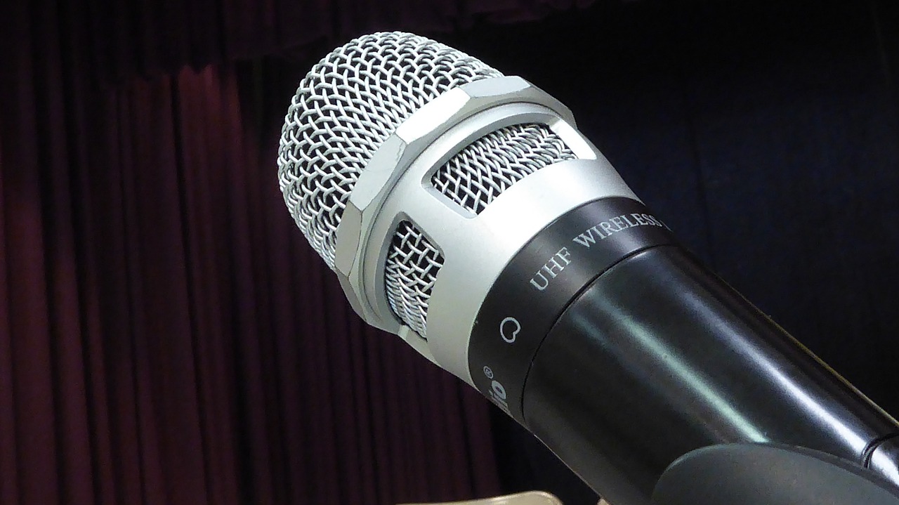 microphone mic isolated free photo