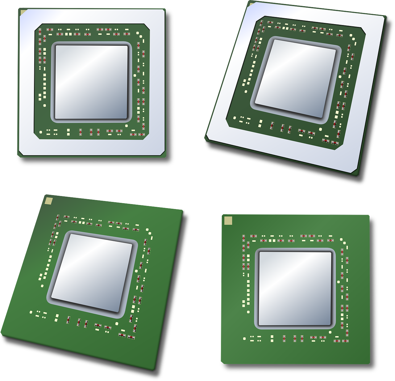 microprocessor processor cpu free photo