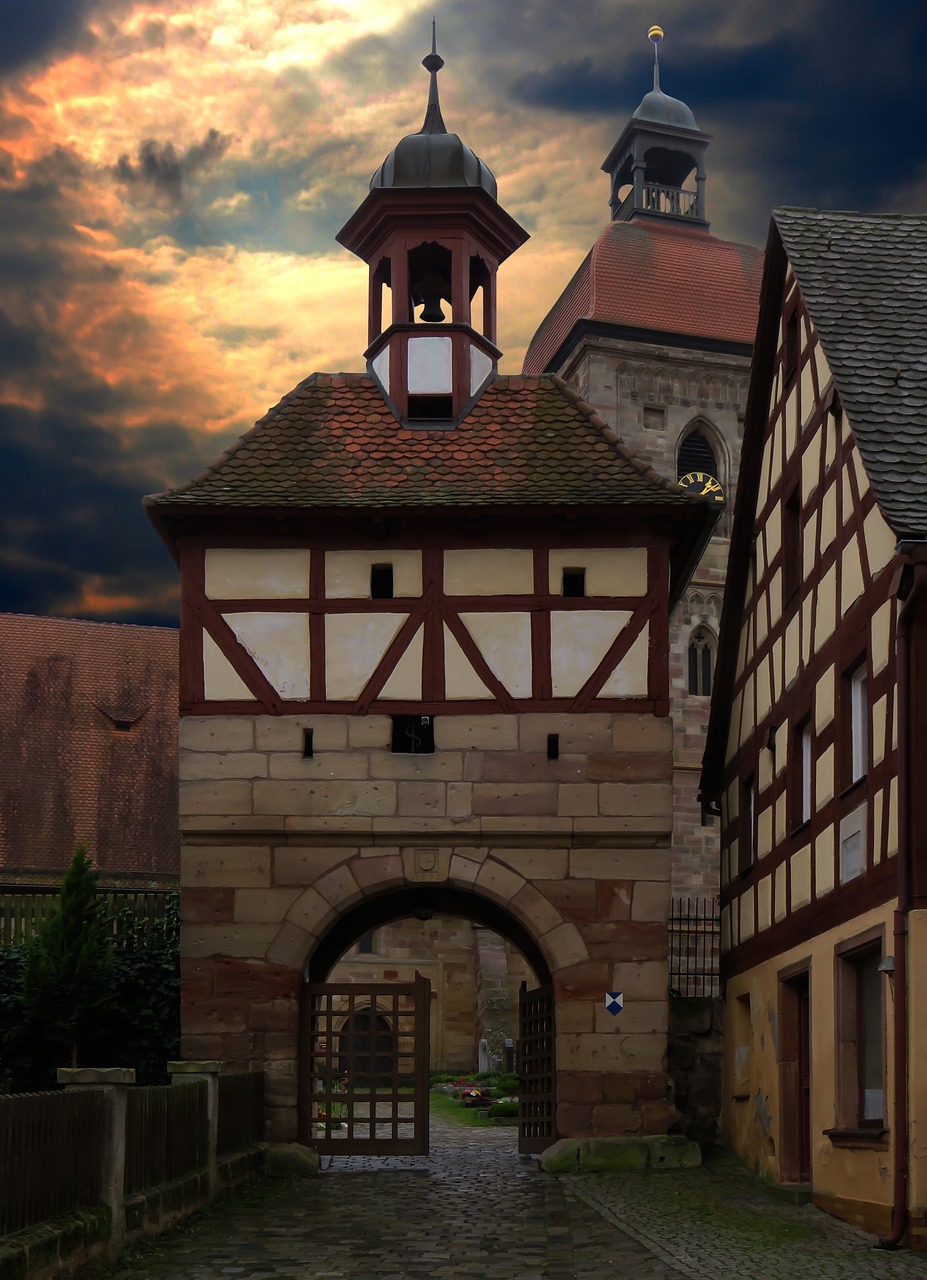 middle ages historically old town free photo