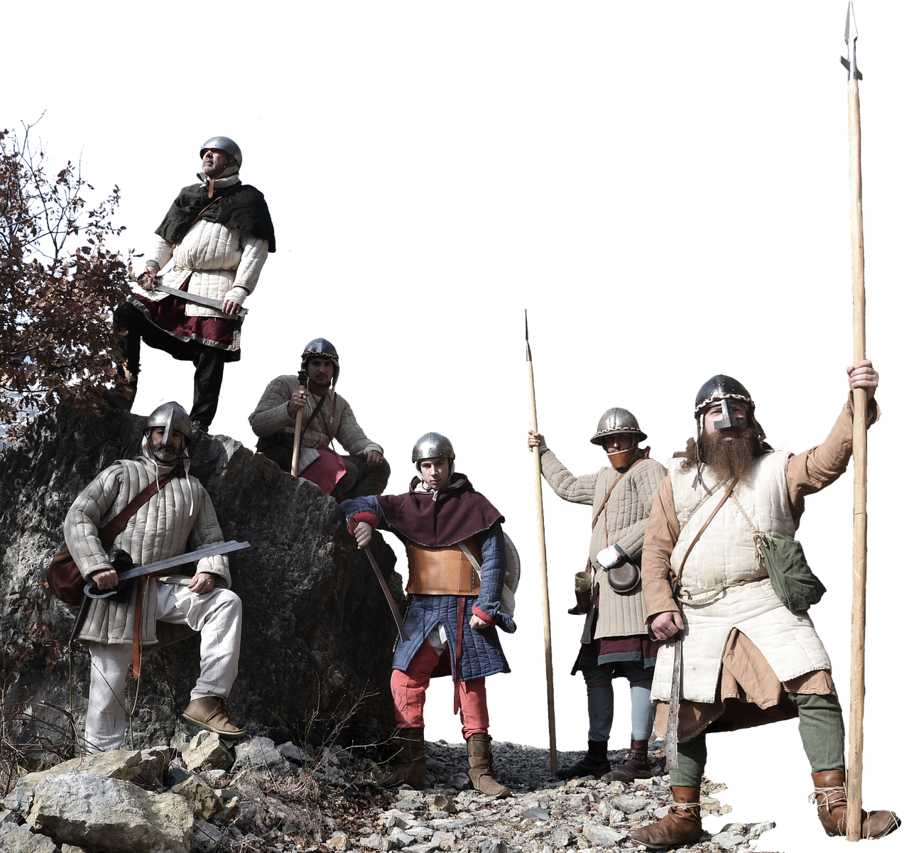 middle ages soldiers army free photo
