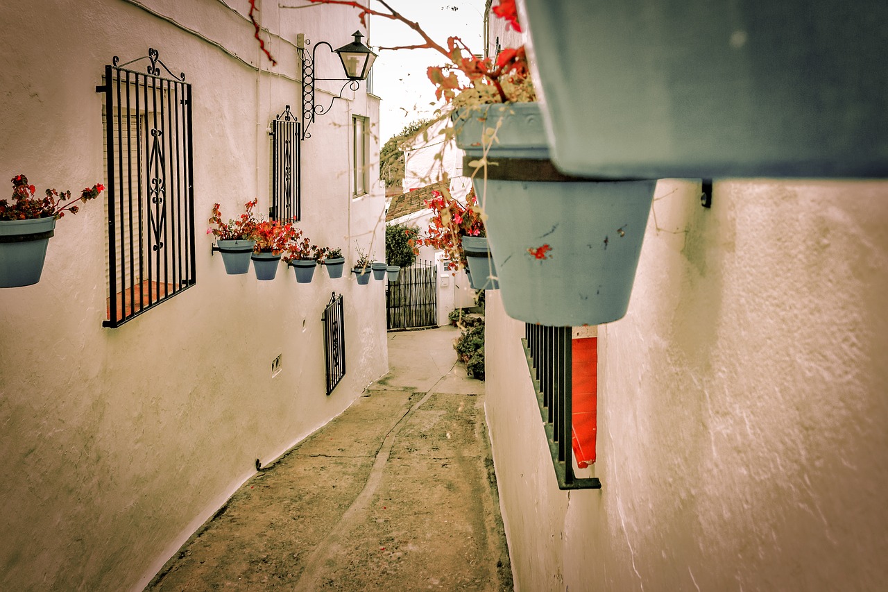 mijas spain street free photo