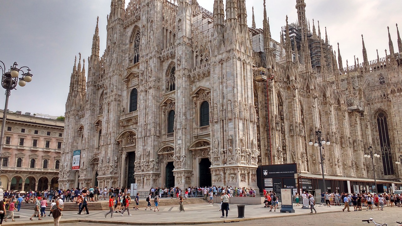 milan facade cathedral free photo