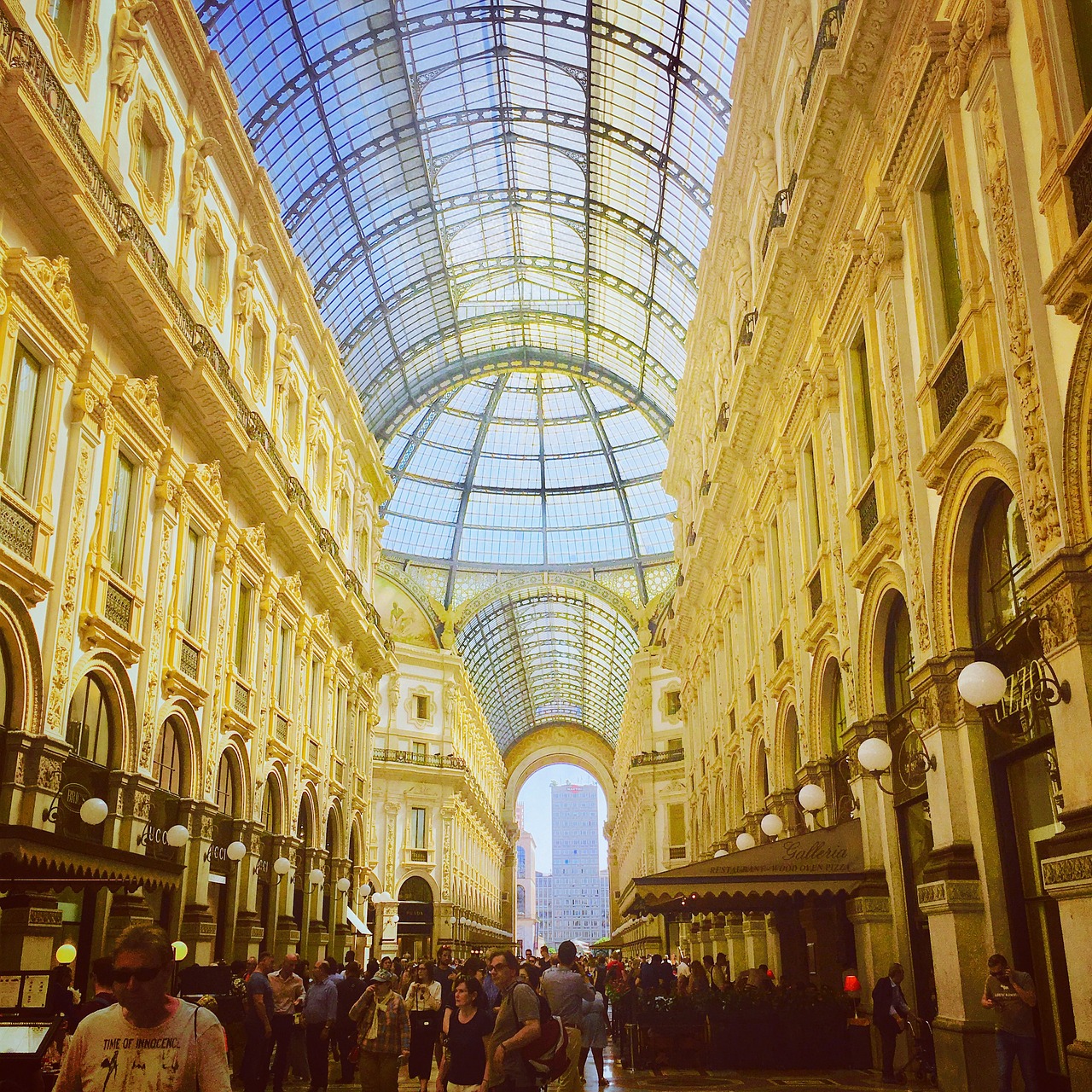 milan  gallery  italy free photo