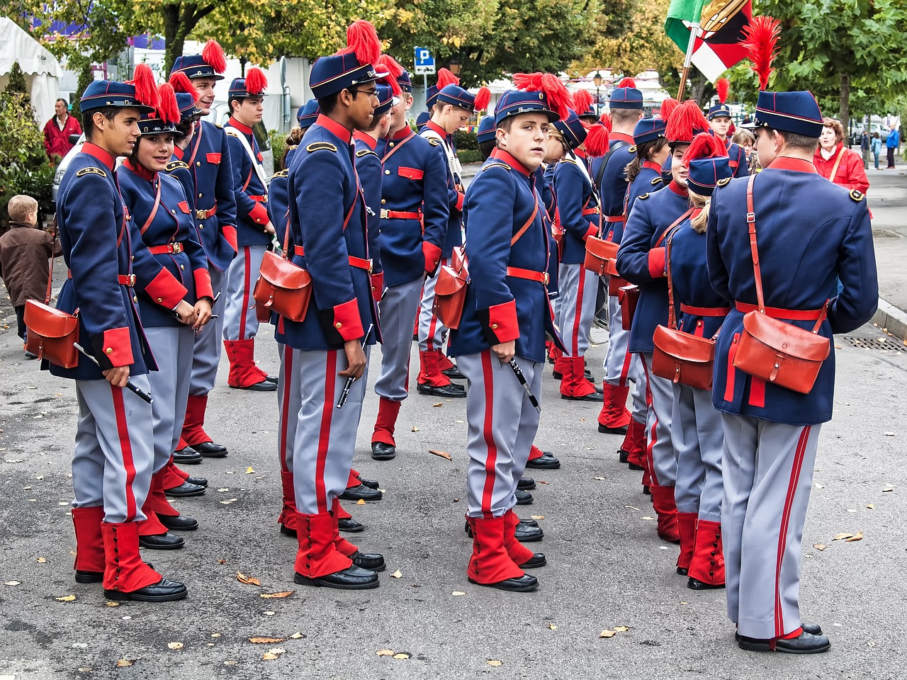 military cadets music free photo