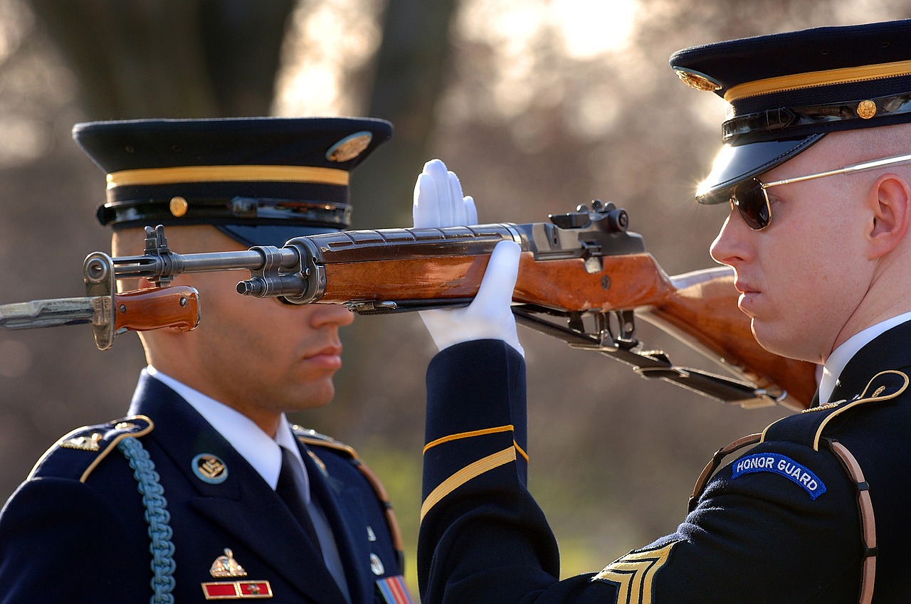 military honor guard free photo