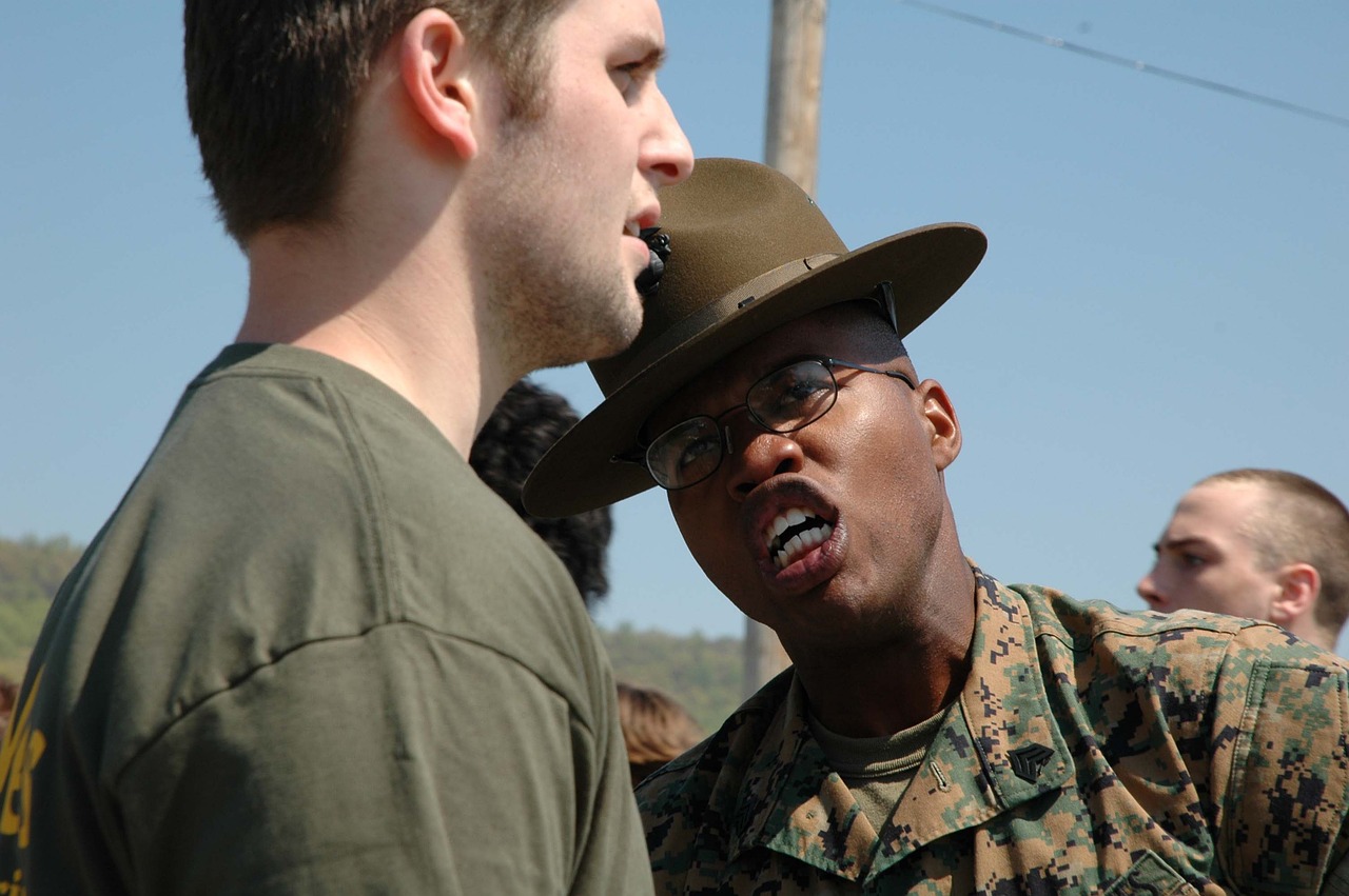 military drill instructor instructions free photo