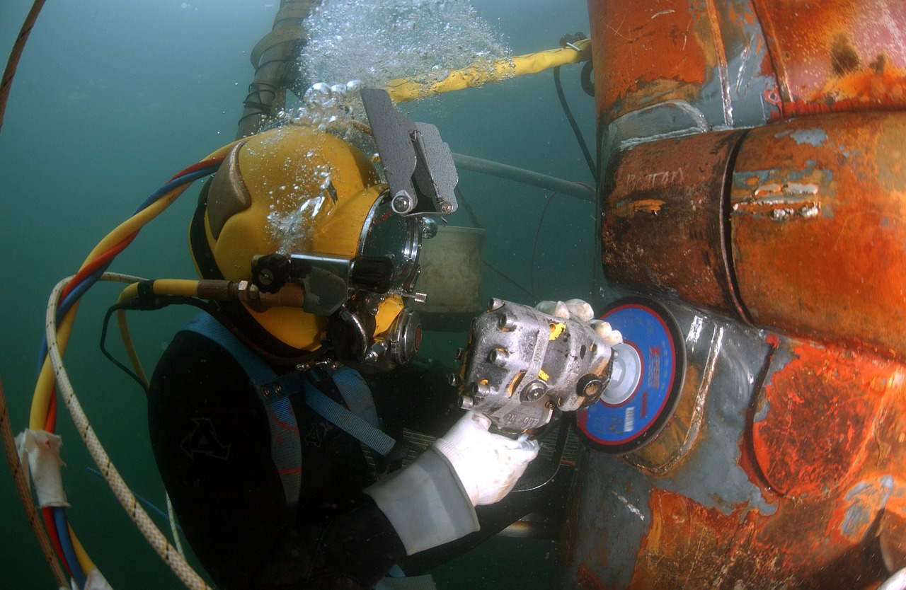 military diver navy free photo