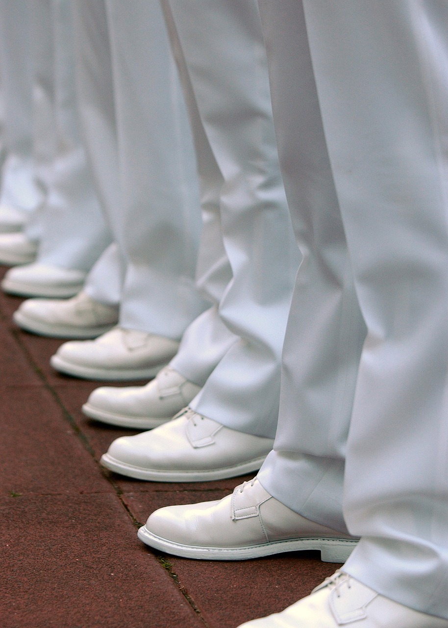military inspection navy free photo