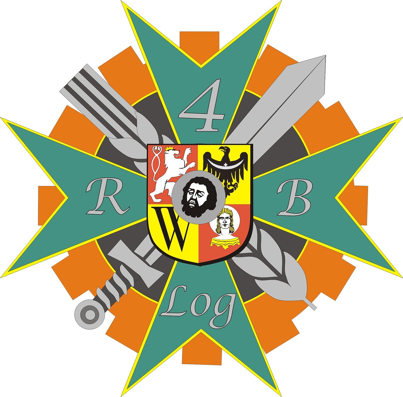 military logo insignia free photo