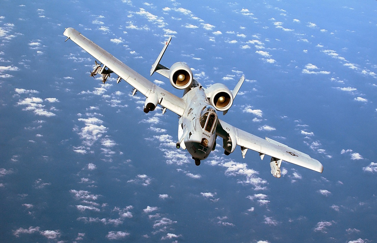 military aircraft aircraft thunderbolt free photo