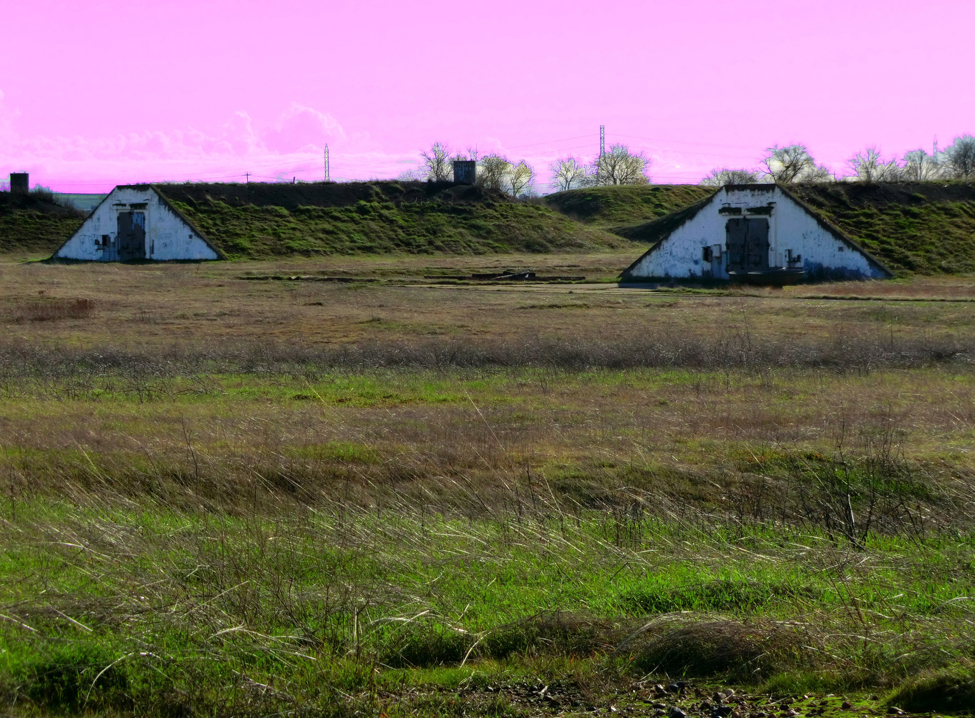 bunkers landscape photoshop free photo