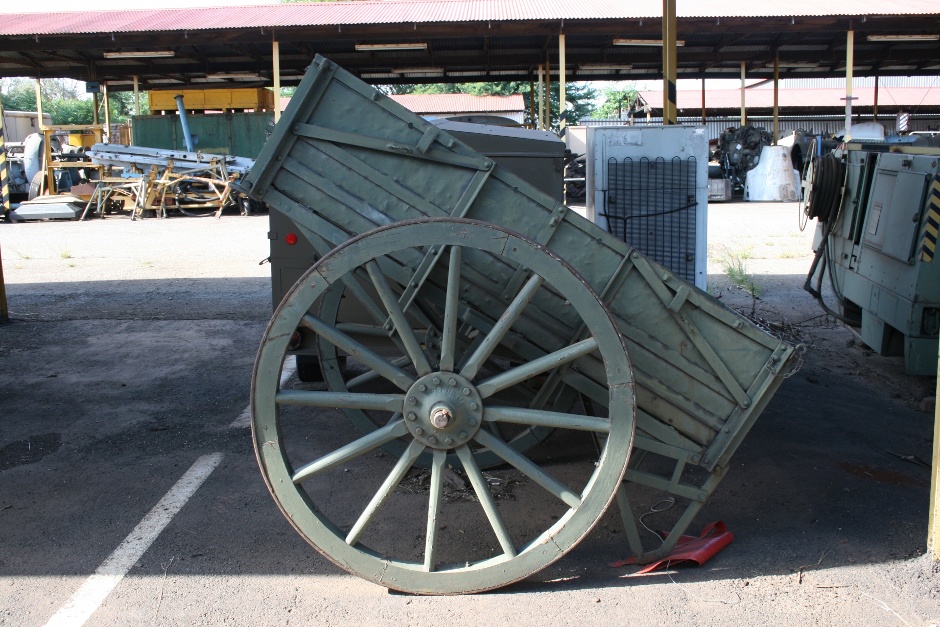 cart wood old free photo