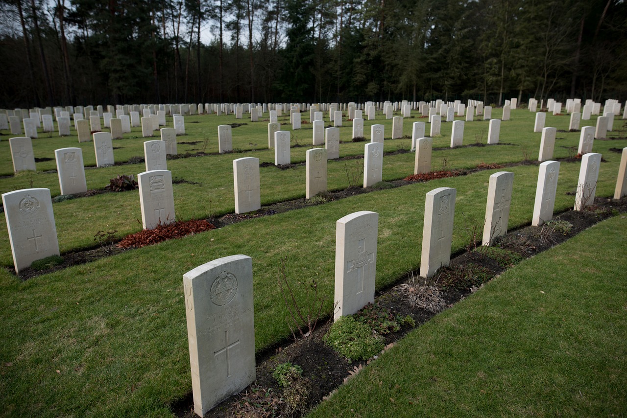 military cemetery war graves southwest cemetery free photo