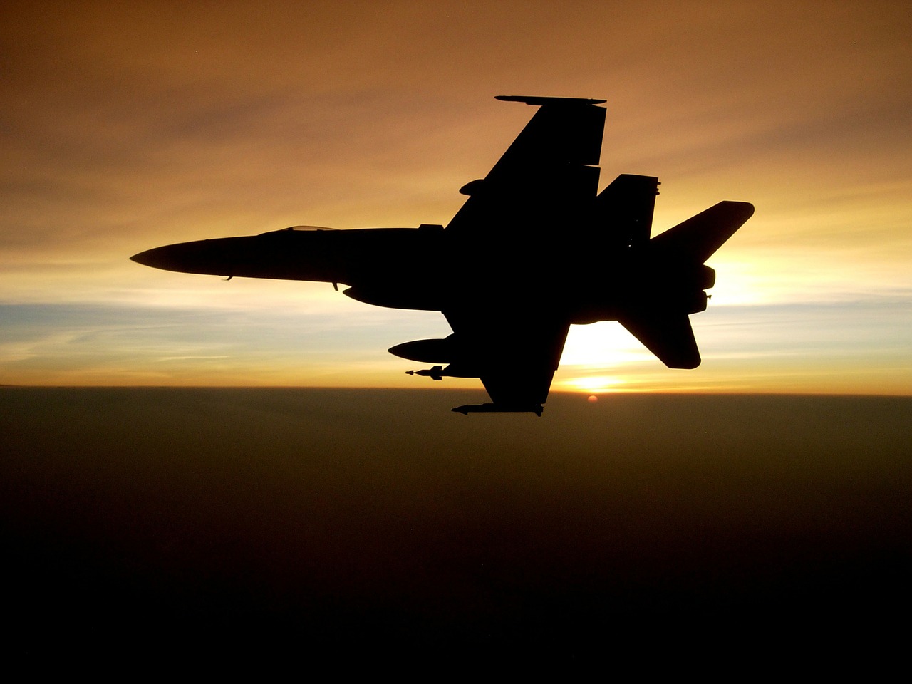 military jet silhouette flying free photo