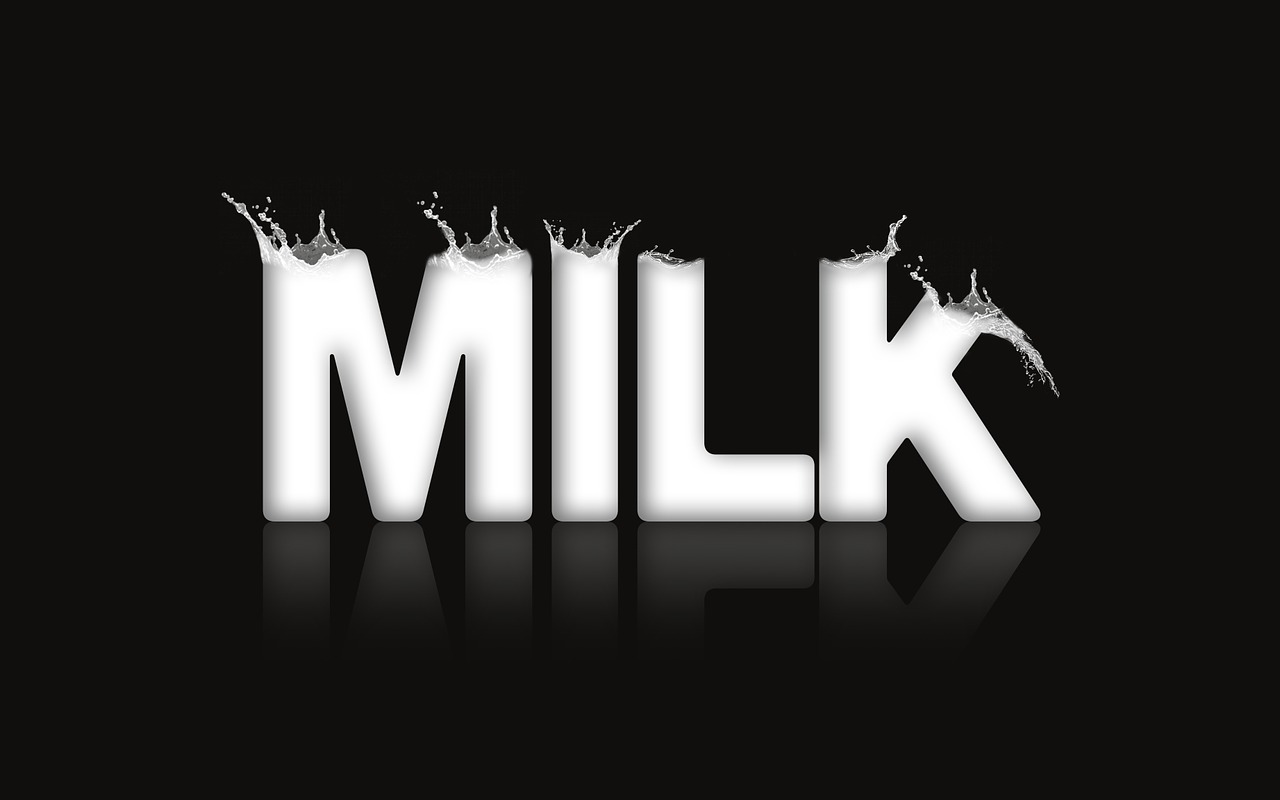 milk healthy delicious free photo