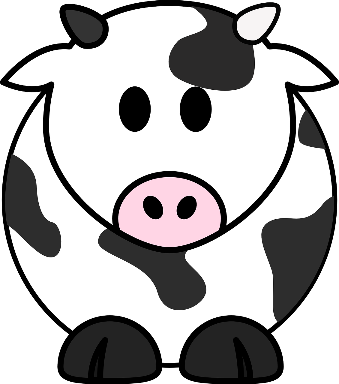 milk cow cow cattle free photo