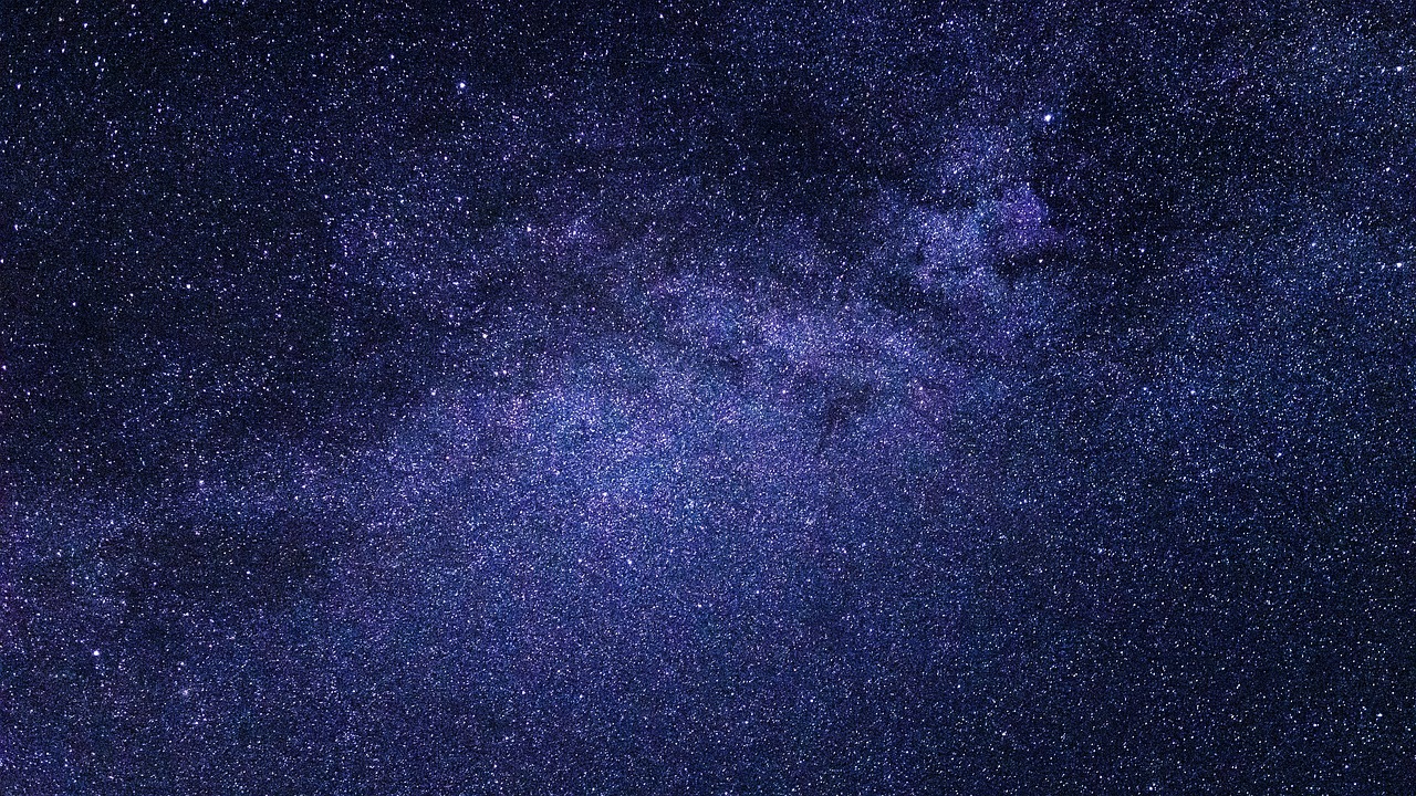 milky way starry sky night sky free photo