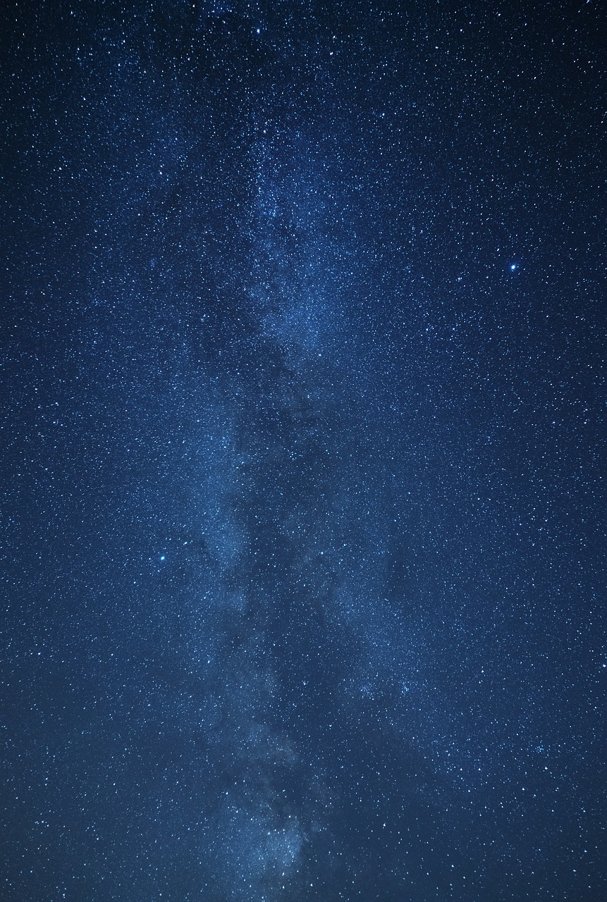 milky way star starry sky free photo