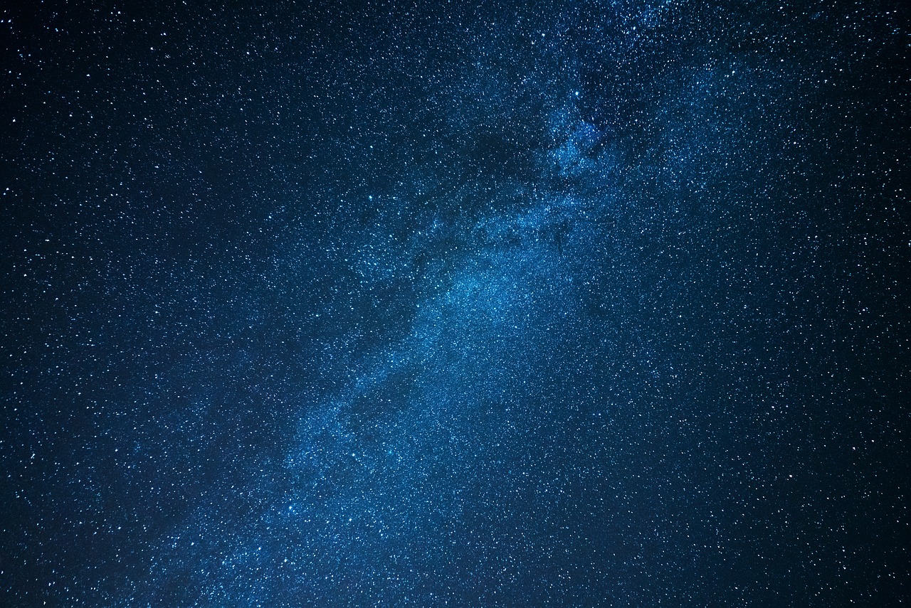 milky way star starry sky free photo