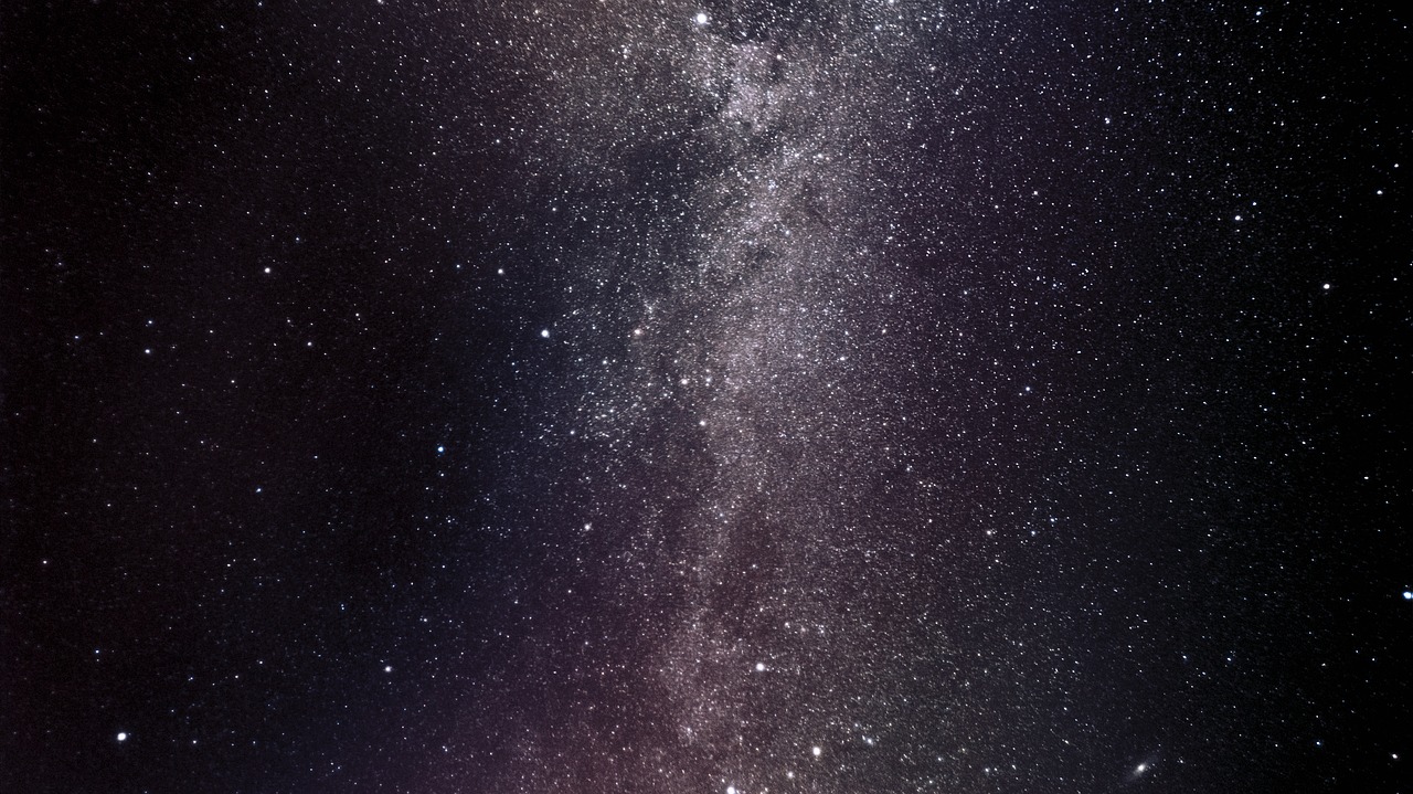 milky way  stars  a free photo