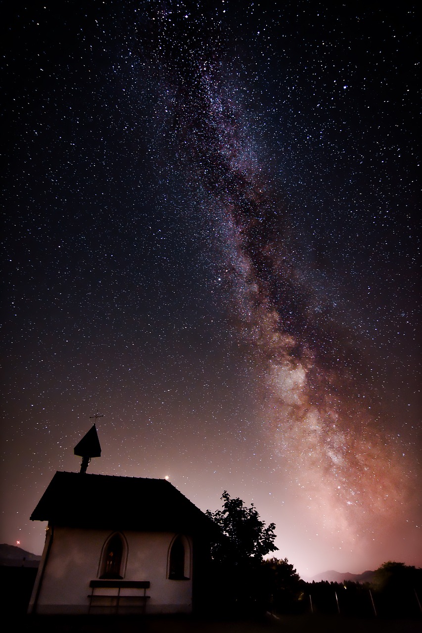 milky way  milkyway  universe free photo