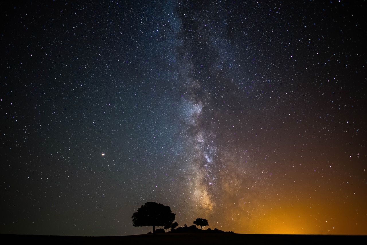 milky way  via lactea  star free photo